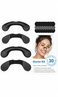 Nasal Strips for Snoring, Extra Strength Snoring Solution Nose Strips, Improve Breathing and Sleep Quality (30 Count, Black)