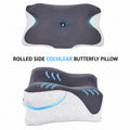 Memory Foam Pillow Cervical Pillow Neck Pain Relief Contour Ergonomic Orthopedic Neck Support for Side Back Stomach Sleeper pillow