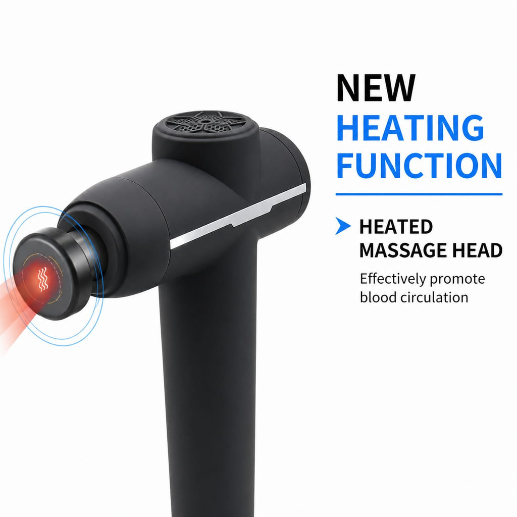 Deep Tissue Massage Gun for Muscle Recovery & Pain Relief Percussion Massager With 3 Kind of Speed Levels Handheld Electronic Massager for Athletes