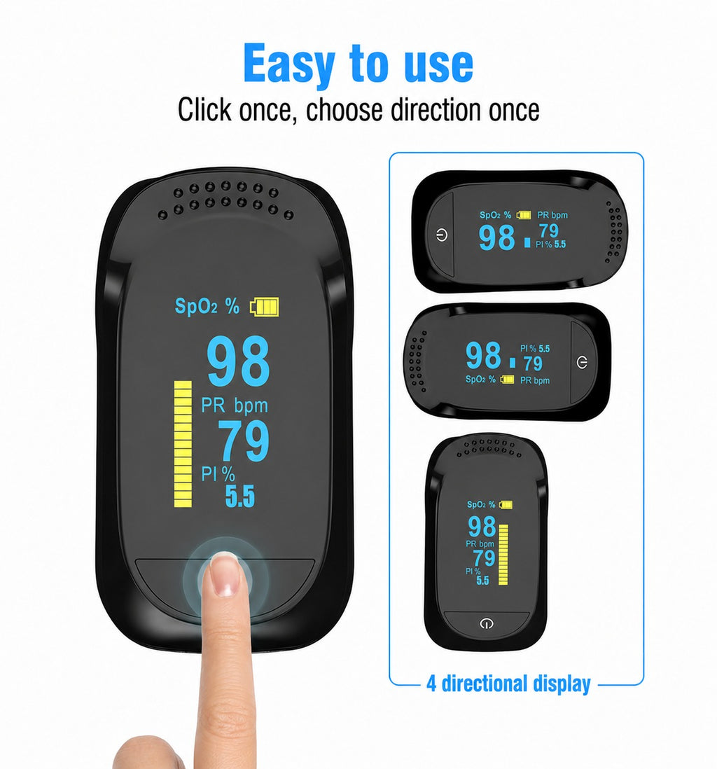 Dito Pulsossimetro SpO2 Pulse Oximeter Pulse Blood Oxygen Meter