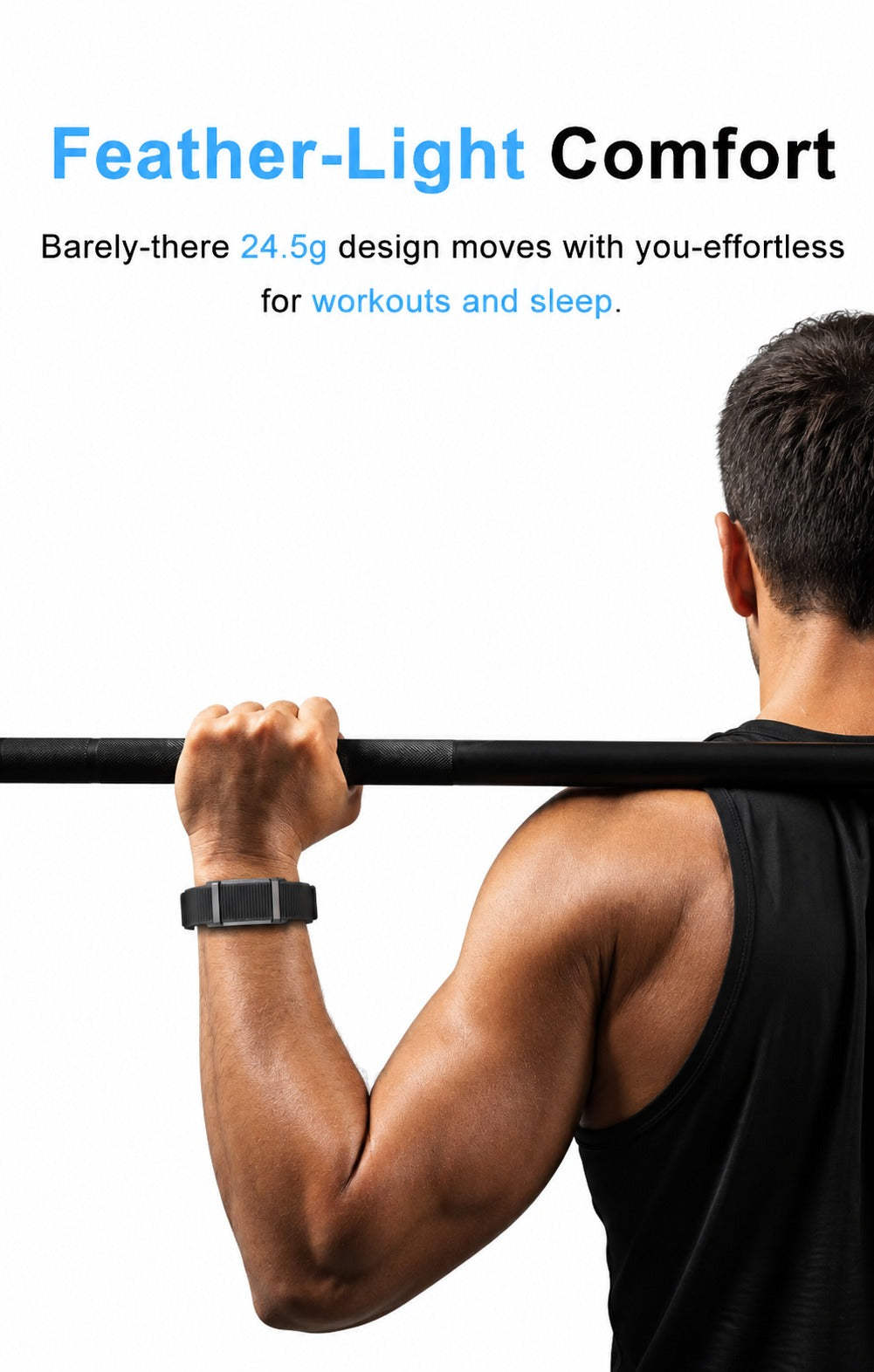 Accurate Temperature Fitness Activity Tracker Smart Band Smartband Displyless No Screen Alloy Smart Bracelets Nylon Strap
