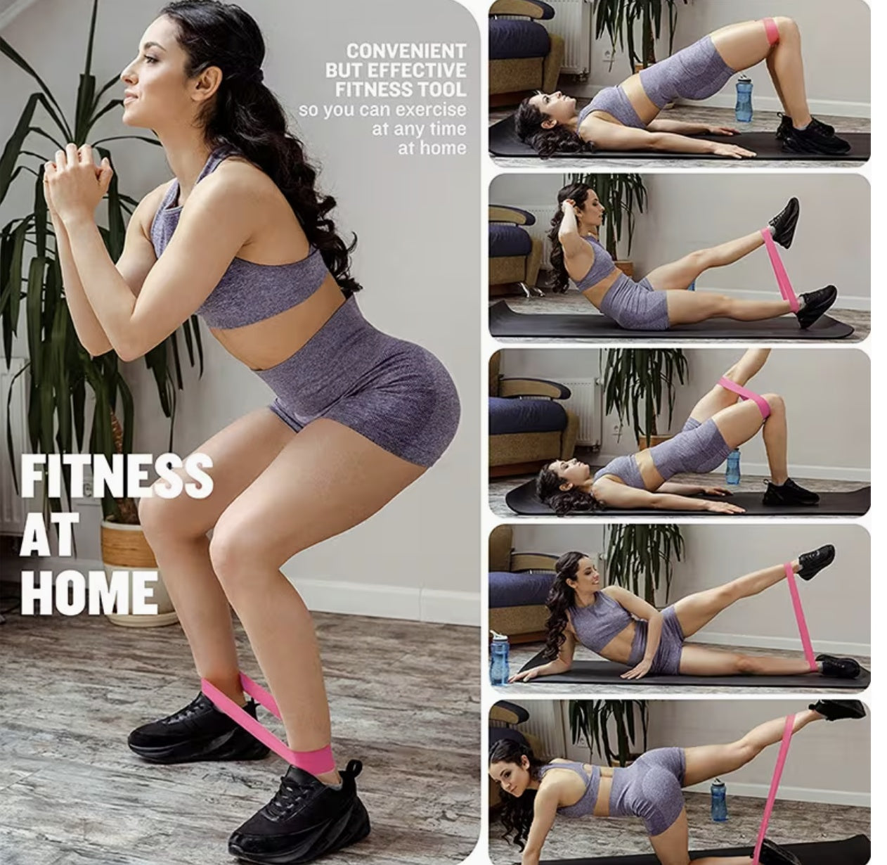 Yoga Resistance Rubber Band – Level 5 Fitness Band for Strength, Pilates & Full-Body Training