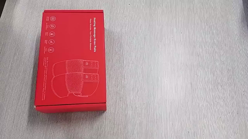 3-in-1 Cordless  Electric Knee Massager Heating Vibration Hot Compress Belt Arthritis Pain Relief ,Joint Muscle Pain Relief
